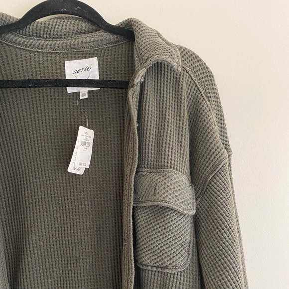 Aerie lumberjane waffle shirt - Picture 3 of 8